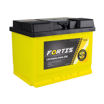 Акумулятор Fortis 60 Ah/12V "0" (+ справа)