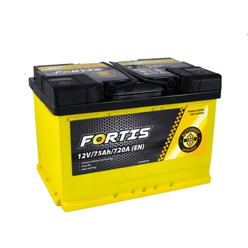Аккумулятор Fortis 75 Ah/12V "0" (+ справа)