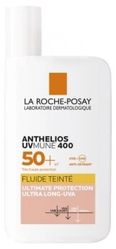 Сонцезахисний флюїд La Roche-Posay Anthelios UVmune 400 Tinted Fluid SPF50+ з тонуючим ефектом 50 мл (3337875797641)