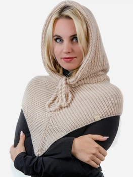 Капор жіночий Malisa Палермо 5-8016-MR-148 One Size Світло-пудровий