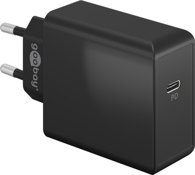 Зарядний пристрій Goobay Wentronic Power Delivery 65Вт 1x USB-C Чорний (4040849617614)