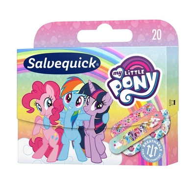 Пластир Salvequick My Little Pony для дітей 20 шт (7310610020347)