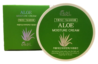 Крем Ekel для лица Aloe Moisture Cream с алоэ увлажняющий