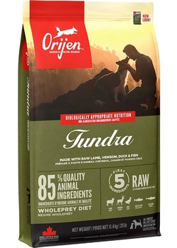 Sucha karma Orijen Tundra dla psów wszystkich ras i w każdym wieku 11.4 kg (0064992185121)