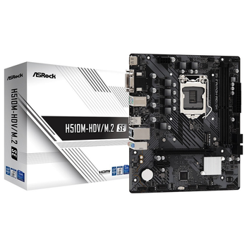 Материнская плата ASRock H510M-HDV/M.2 SE Socket 1200