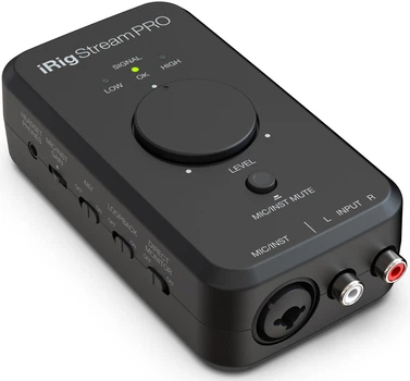 Аудиоинтерфейс IK MULTIMEDIA IRIG STREAM PRO