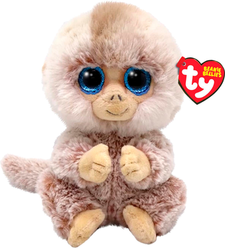 Дитяча м'яконабивна іграшка TY Beanie Boos Мавпочка Stubby 22 см (TY41036)