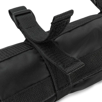 Носилки эвакуационные медицинские мягкие бескаркасные прорезиненные с фиксатором Signal, Черные Oxford (PVC) SG00059