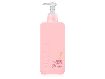 Гель для душу з керамідами з ароматом квітучої вишні Masil 7 Ceramide Perfume Shower Gel Cherry Blossom, 500мл (8809744061559)