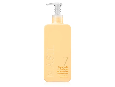 Гель для душа с керамидами с ароматом сладких цветов Masil 7 Ceramide Perfume Shower Gel Sweet Flower, 500мл (8809744061597)