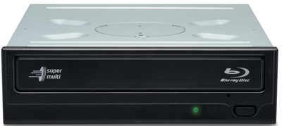 Оптический привод Hitachi-LG Externer BluRay-Brenner intern HLDS BH16NS55 Black bulk (BH16NS55.AHLU10B)
