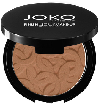Puder do twarzy Joko Finish Your make-up Pressed Powder 15 Rich Tan 8 g (5903216601281)