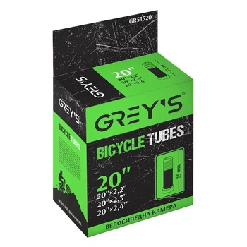 Камера велосипедна Grey's 20 x 2.20 / 2.40 AV BMX