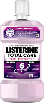 Płyn do płukania jamy ustnej Listerine Total Care Zero 6 w 1 500 ml (3574661065496)