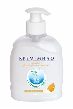 Крем-мыло для рук питательное Миндаль и увлажняющее молочко ТМ Fitodoctor 300 мл