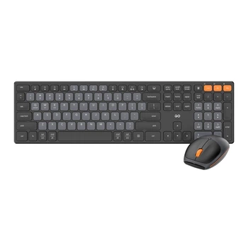 Беспроводная Клавиатура и Мышь Fantech Go WK895 Silent Click Black