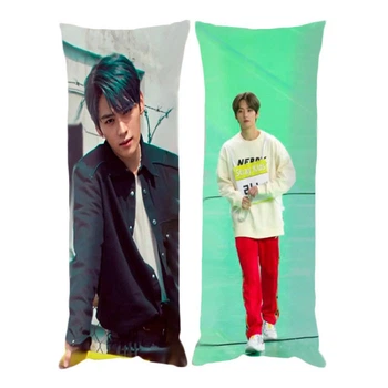 Подушка обнимашка дакимакура Ли Ноу Стрей Кидс Stray kids 150х50см (23369)