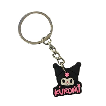 Брелок Куроми с логотипом Kuromi Моя Мелодия Onegai My Melody (23188)