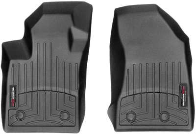 Автомобильные коврики в салон Weathertech на Jeep Compass 17- передние черные Джип Компас WT0023098