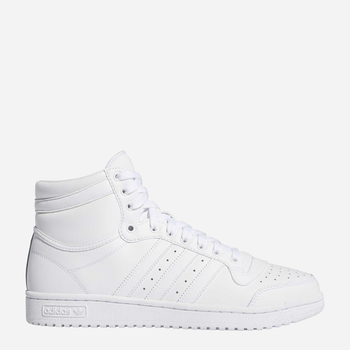 Sneakersy męskie skórzane na platformie za kostkę Adidas Originals Top Ten FV6131 46 (UK 11) Białe (4060517710652)