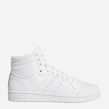 Sneakersy męskie skórzane na platformie za kostkę Adidas Originals Top Ten FV6131 45.5 (UK 10.5) Białe (4060517714407)