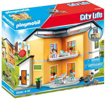 Nowoczesny dom Playmobil City Life (4008789092663)