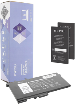 Bateria Mitsu do laptopów Dell Latitude E5280/E5480/E5580 11.4V 3000 mAh (5903050373269)