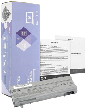 Акумулятор Mitsu для ноутбуків Dell Latitude E6400 10.8V-11.1V 6600 mAh (5902687183258)
