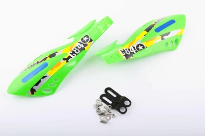 Защита рук на руль (mod:4, GLOVES, зеленые) XJB(P-3051)
