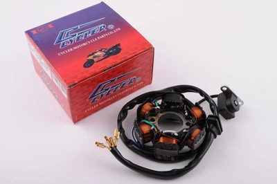 Статор генератора 4T GY6 50 (5+1 катушка) CYCLER(G-57)