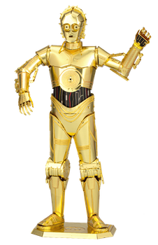 Металлический 3D конструктор "Star Wars C-3PO", Metal Earth, ICX229
