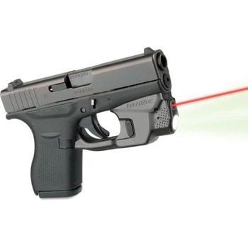 Целеуказатель LaserMax на скобу для Glock 42/ 43 с фонарем (красный)