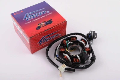 Статор генератора 4T GY6 125/150 (7+1 катушек) CYCLER(G-51)
