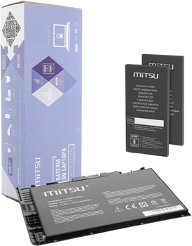 Акумулятор Mitsu для ноутбуків HP EliteBook Folio 9470m 14.4V-14.8V 3500 mAh (5903050370824)