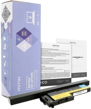Аккумулятор Mitsu для ноутбуков IBM X60/X60s 14.4V-14.8V 4400 mAh (5902687183944)