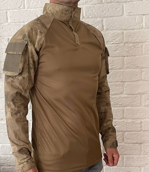 Тактическая рубашка Убакс Jandarma песок, размер XL, вставка темная