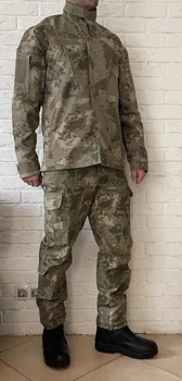 Тактична військова форма (військовий кітель, військові тактичні штани) комуфляж олівія, розмір S
