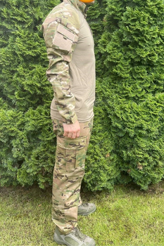 Тактическая военная форма, убакc + брюки, мультикам , размер L