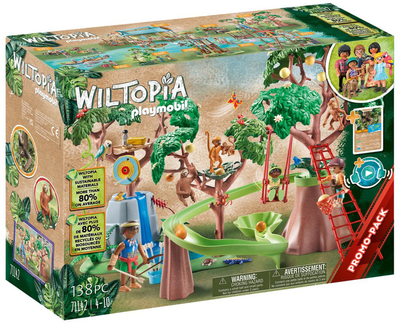 Zestaw figurek do zabawy Playmobil Wiltopia Tropikalny plac zabaw (4008789711427)