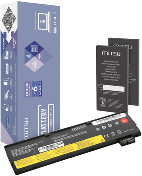 Bateria Mitsu do laptopów Lenovo ThinkPad T570 11.4V 2140 mAh (5904162453962)