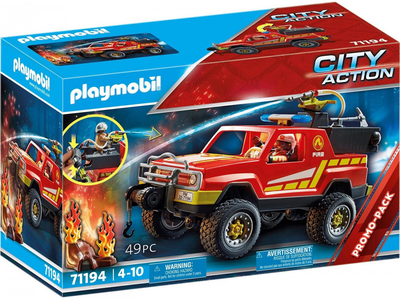 Zestaw do zabawy Playmobil City Action 71 194 Wóz strażacki (4008789711946)