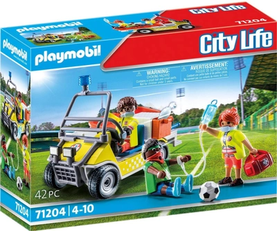 Zestaw figurek do zabawy Playmobil City Life Rescue Cart (4008789712042)