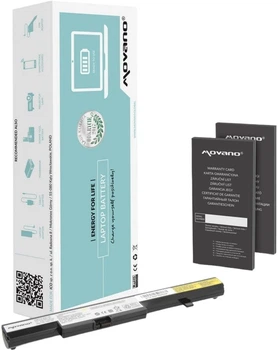 Аккумулятор Movano Premium для ноутбуков Lenovo B40/B50 14.4V-14.8V 2200 mAh (5903050370077)