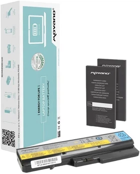 Акумулятор Movano Premium для ноутбуків Lenovo IdeaPad G460/G560 10.8V-11.1V 4400 mAh (5902687187874)