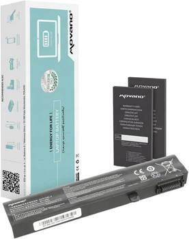 Аккумулятор Movano Premium для ноутбуков MSI GE72/GL72 10.8V-11.1V 4400 mAh (5903050376277)
