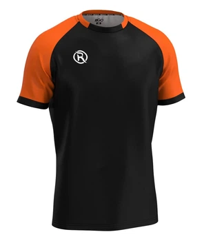 Футболка волейбольна чоловіча RIGO OMEGA Black-Orange S
