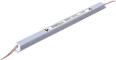 Блок питания 12 в для светодиодной ленты импульсный PROLUM Slim 60W 12V IP43 5А Series "UT" PRO