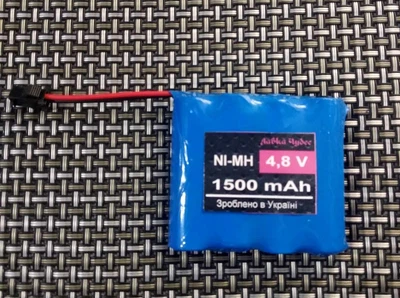 Аккумулятор для игрушек на радиоуправлении Ni-Mh 4.8V 1500 mAh Videx