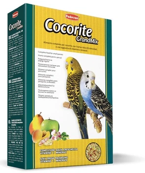 Padovan GRANDMIX COCORITE Комплексный корм для маленьких попугаев (волнистых попугаев), 1 кг