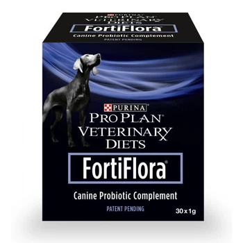 Кормовая добавка Purina Pro plan Veterinary Diets FortiFlora с пробиотиком для собак для поддержания баланса микрофлоры и здоровья кишечника 1 г, 30 шт